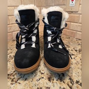 Sorel Women's Evie II Cozy Waterproof Wedge Booties